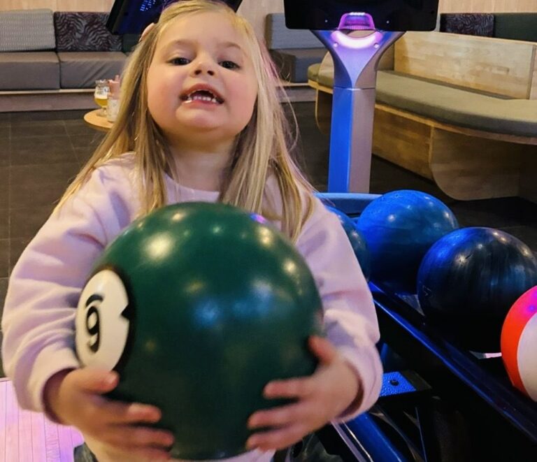 bowlingplezier met het gezin