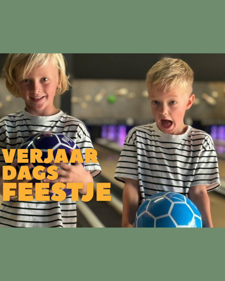verjaardagsfeestje met bowlen en lekker smullen
