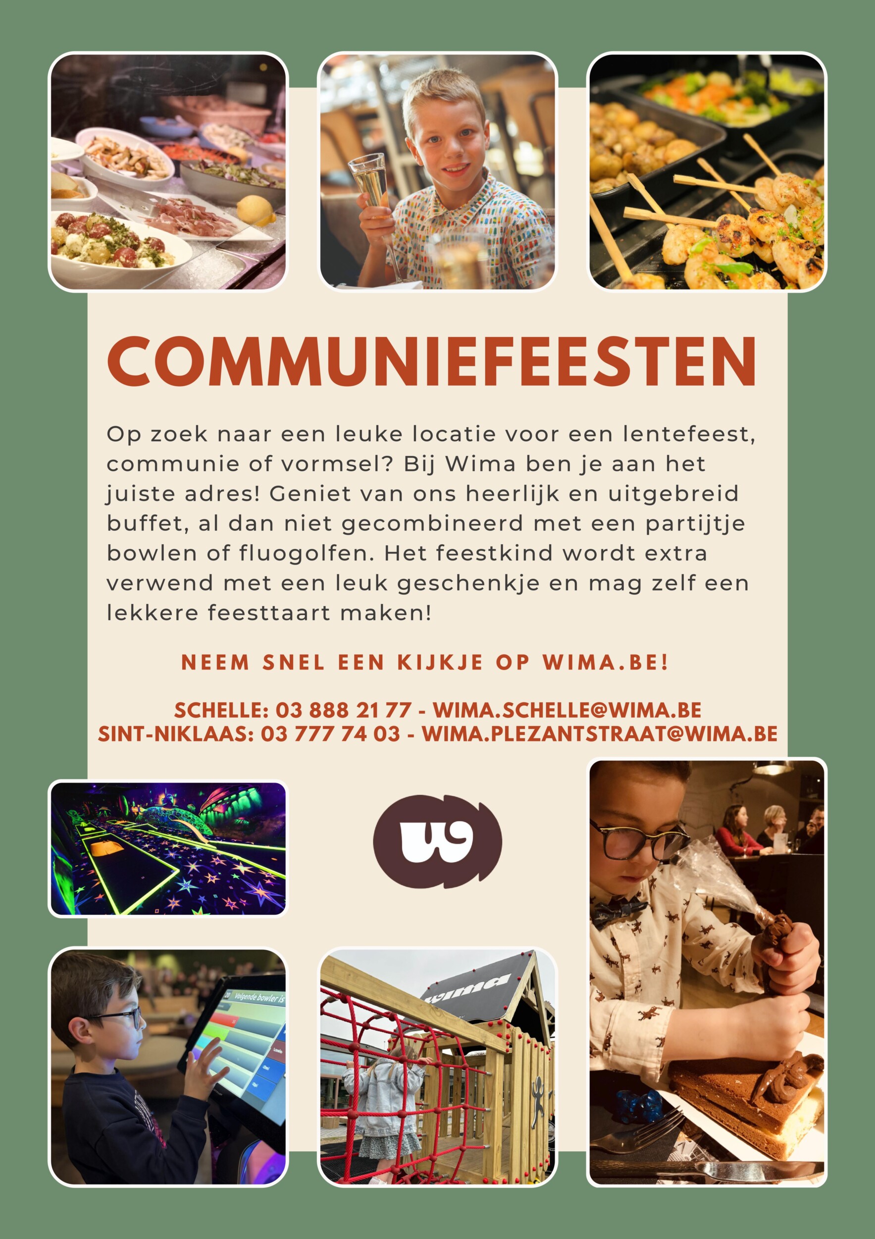 kindvriendelijke communiefeesten