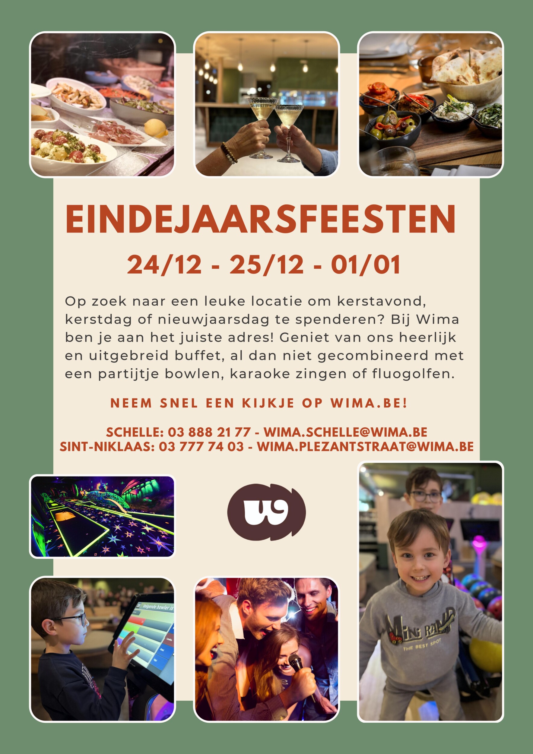 eindejaarsfeesten in wima bowling